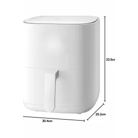 4L Airfryer Hazneli Hava Fritözü Yağsız Fritöz Taşınabilir Fırın İşlevi Gören Pratik
