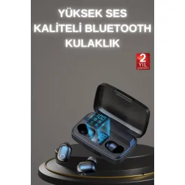 Yeni Nesil TWS Kablosuz Kulaklık Güçlü Batarya Yüksek Kalite Bluetooth 5.0 ANC Özelliği