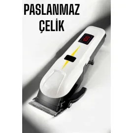 Tıraş Makinesi Uzun Ömürlü Batarya, Keskin Bıçaklar Ve Profesyonel