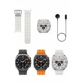 2025 Model Gelişmiş Özellikli Nabız Sensörlü Spor Takibi Yapabilen Titreşimli Saat