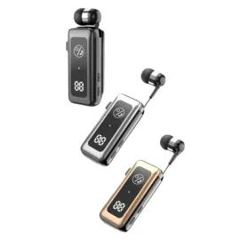 Makaralı Bluetooth Kulaklık Telefon Uyumlu Makaralı TF Kart Girişli Güç Göstergeli