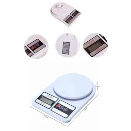Yeni Nesil Taşınabilir Dijital Hassas Mutfak Tartısı Mutfak Terazisi Hassas Ölçüm 10 Kg