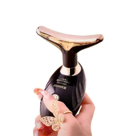 Yüz Ve Boyun Kırşıklık Giderici Ems Güzellik Cihazı Gıdık,Sarkma,Kırışıklık Yüz Masaj Aleti