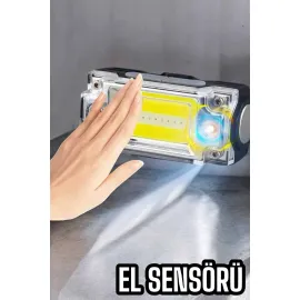 Şarjlı Kafa Feneri Suya Dayanıklı Ayarlanabilir Kamp Feneri