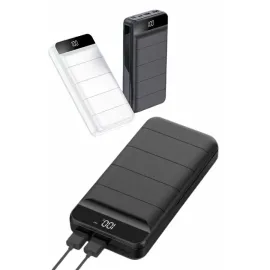 50.000 Mah Powerbank Turbo Hızlı Led Göstergeli Android İOS Uyumlu Taşınabilir Askılı