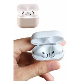 Bluetooth Kulaklık Beyaz Çağrı Cevaplama Dokunmatik Kontrol Kablosuz