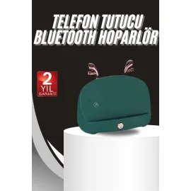 Bluetooth Hoparlör Uzun Pil Ömrü Yüksek Ses Kaliteli Kablosuz Telefon Tutma