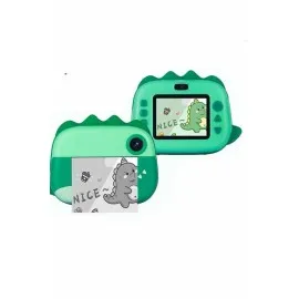 Dijital Hd Video Kamera Çocuk Fotoğraf Makinesi  Anlık Termal Rulo