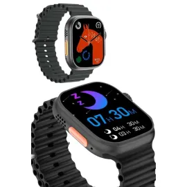 Ultra Akıllı Saat 49 Mm Çift Kordonlu Arama Cevaplama Bluetooth Bağlantılı