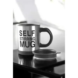 Mikser Kupa Yazılı Mug Bardak Karıştırma Özelliği