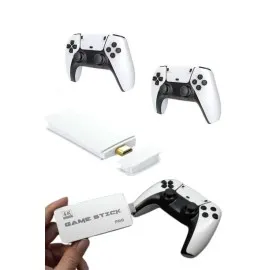 yeni nesil 3D 4K 2000 Oyunlu Game Stick Oyun Konsolu Çift Konsol