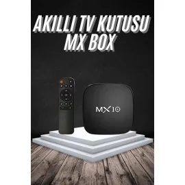 Akıllı TV kutusu Mx Box Android 7.1 TV kutusu 2.4G Wifi