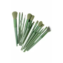 13 Parça Makyaj Fırça Seti Far Fırçası Allık Fırçası Yumuşak Uçlu