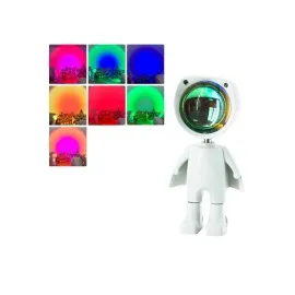 180 Derece Dönebilen Astronot Masa Ve Gece Lambası Projektör