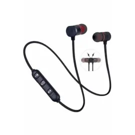 Bluetooth Bağlantılı Kablolu Mıknatıslı Sport Kulaklık