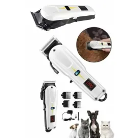 Profesyonel Şarjlı Tıraş Makinesi Turbo Kablosuz Saç Kesme Makinesi