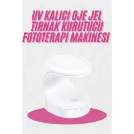 Kalıcı Oje Kurutucu Mini Uv Işınlı Taşınabilir Hızlı Ve Pratik Oje Kurutucu