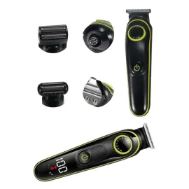 Saç Sakal Şekillendirici Tıraş Makinesi 5 Başlıklı Paslanmaz Çelik Bıçaklı Unısex