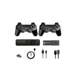 Game Stick Çift Oyun Konsolu Smart TV Game Box 8k Ultra HD 64 Gb