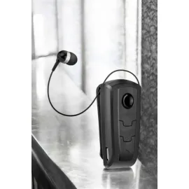 Makaralı Bluetooth Kulaklık Kulak İçi Android iOS Uyumlu Titreşimli