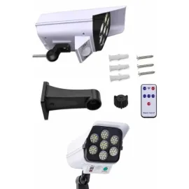 Bahçe Aydınlatması Hareket Sensörlü Led Aydınlatma Kamera Görünümlü