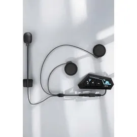 Kask Kulaklığı Motosiklet Intercom Interkom Dinleme Konuşma Özellikli Su Geçirmez