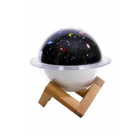 Aromaterapi Hava Nemlendirici Gece Lambası Uzay Model Satürn Oda Kokusu