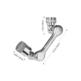 Her Yere Dönebilen Tasarruflu Mutfak Musluk Başlığı Ucu Musluk Ucu Oynar Başlıklı