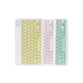 Bluetooth Şarj Edilebilir Mini Q Klavye Kablosuz Taşınabilir