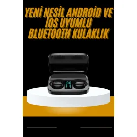Kablosuz Dijital Göstergeli Çağrı Cevaplayabilen TWS 5.0 Bluetooth Kulaklık