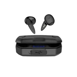 Rgb Işıklı Çift Mikrofonlu Siyah Profesyonel Oyuncu Kulaklığı Kablosuz Kulakiçi