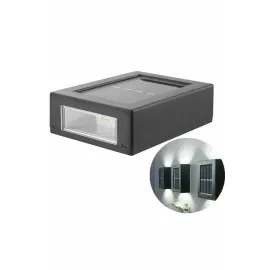 Dekoratif Duvar Lambası Solar Güneş Enerjili Bahçe Aydınlatması