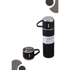 3 Bardaklı Termos Seti Anneler Gününe Özel Hediye Taşınabilir Sızdırmaz Isı Koruyucu