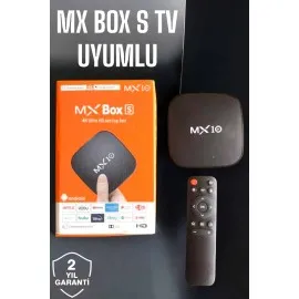 Tv Box Android Uyumlu 4 Çekirdekli Wifi Bağlantılı 4K