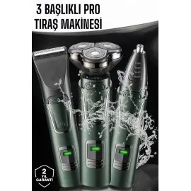 Kulak Ve Burun Başlıklı Profesyonel Tıraş Makinesi