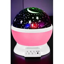 Çocuklara Özel Yıldızlı Gece Lambası