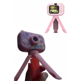 Ayaklı Çocuk Kamerası Tripodlu Mini 1080p Hd Çocuk Kamera