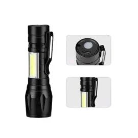 Led Lamba El Feneri Küçük Taşınabilir Usb Şarjlı Acil Durum Lambası