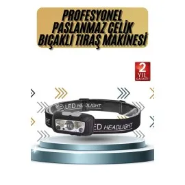 Kamp Lambası Kafa Feneri Kafa Lambası Ayarlanabilir Sensörlü Şarjlı