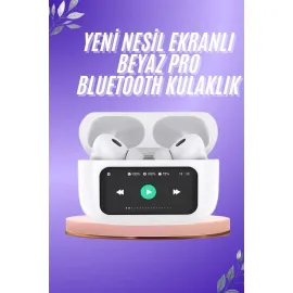 Dokunmatik Ekranlı ANC/ENC Yeni Nesil Pro Bluetooth Kulaklık Dokunmatik Ekran