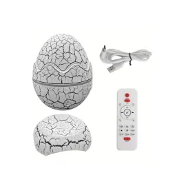 Yumurta Görünümlü Masa Ve Gece Lambası Renk Değiştirebilen Projektör