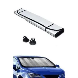 Güneşlik Koruyucu Perde Metalize Oto Araç Araba Güneşliği Ön Cam Güneşliği