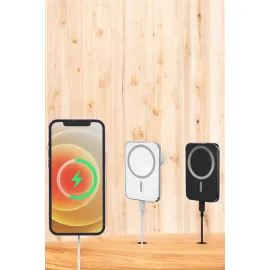 İOS Uyumlu Manyetik Tasarım Magsafe İphone 12/13/14/15 araç şarjı