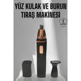 Tıraş Makinesi Kulak Burun Ve Yüz Temizleyici Şarjlı Mini