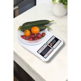Net Lcd Ekran Ve Otomatik Kapanma Özelliği Ile Uzun Ömürlü Dijital Mutfak Tartısı
