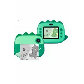 Dijital HD Video Kamera Çocuk Fotoğraf Makinesi  Anlık Termal Rulo