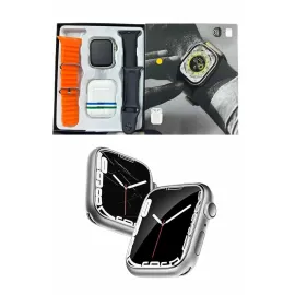 Akıllı Saat Kulaklık Hediyeli Uyku Ve Sağlık Takibi Yapabilen Uzun Ömürlü