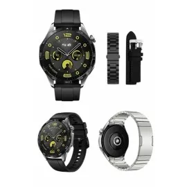 Amoled Ekran 3 Kordonlu Akıllı Saat 5.0 Bluetooth Bağlantılı Android Ve İos Uyumlu