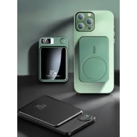 10.000 mAh Wireless Şarjlı Powerbank