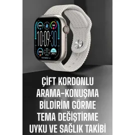 Yeni Nesil Akıllı Saat Arama Cevaplama Gps Takibi Adımsayar Nfc Özelliği